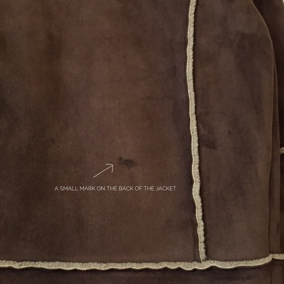 Calvin Klein Shearling Jacket - Picture 7 of 8